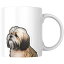 Mocogift 犬柄マグカップ ラサ・アプソ柄の面白い かわいい 大容量のマグカップ 誕生日やおじいちゃん・おばあちゃんへ プレゼント コーヒーカップ ティーカップ コップ ホワイト(白色) 2,876円