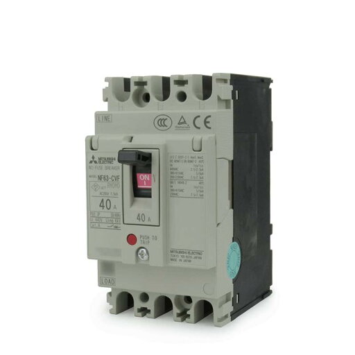 三菱電機 NF63-CVF 3P 50A (ノーヒューズブレーカー) (3極) (AC) NN 三菱電機 NF63-CVF 3P 50A (ノーヒューズブレーカー) (3極) (AC) NN