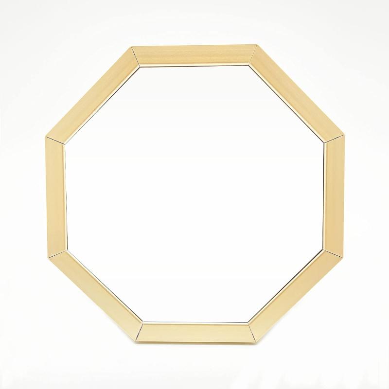 パラデック Octam 八角形 スタンド&amp;ウォールミラー SS ゴールド OCM-15GD