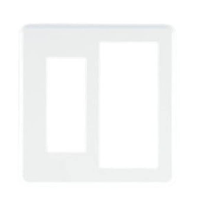 東芝ライテック プレート2連用L+3用WW WDG5323(WW)(3)