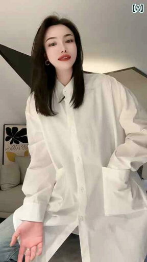 レディース ワンピース 大きいサイズ 女性用 春 トップス ビッグ ポケット シングルブレスト シャツ ミドル 丈 スタンドカラー レディース レディース ワンピース 大きいサイズ 女性用 春 トップス ビッグ ポケット シングルブレスト シャツ ミドル 丈 スタンドカラー レディース