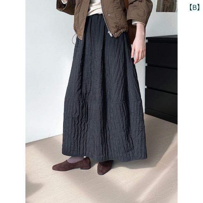 大人 レディース ワンピース 和風 レトロ ミドル 丈 スカート 春秋 2025 ハイウエスト スリム シンプル フォレスト レディース