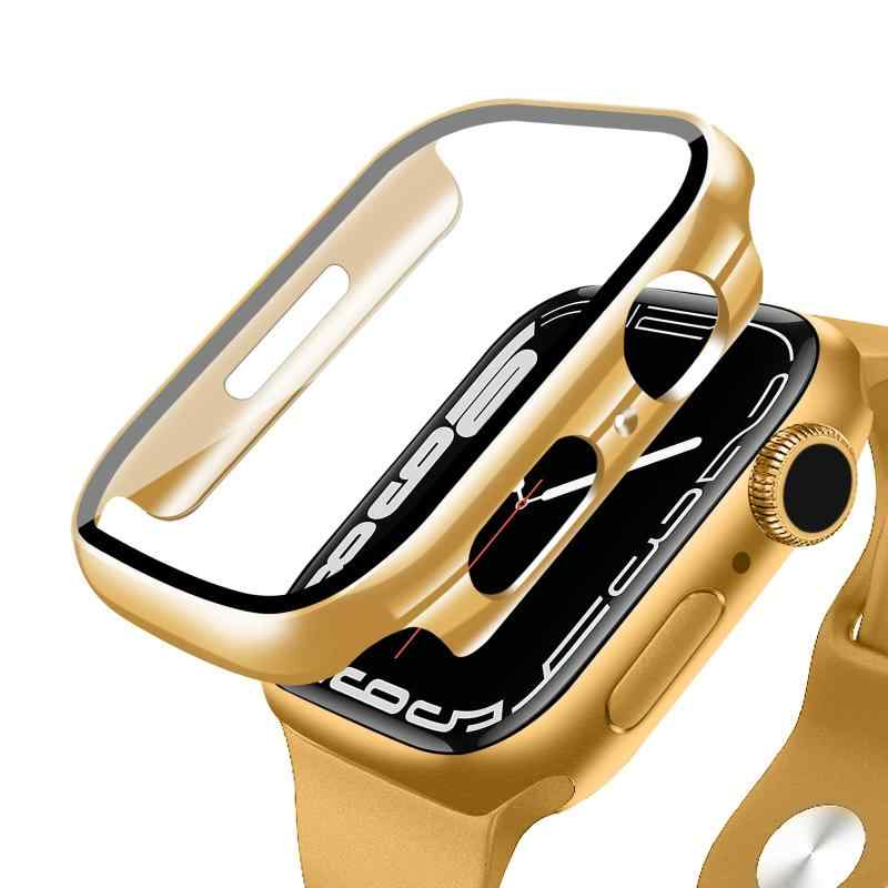 ANYOI 対応 Apple Watch ケース 41mm 保護 ケース アップルウォッチ カバー ガラスフィルム 一体型 メッキ加工 アップルウォッチ ケース 耐衝撃 装着簡単 apple watch カバー 全面保護 高透過率 Apple Wat