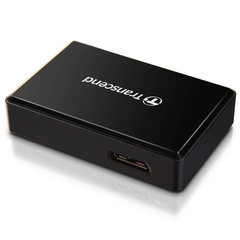 Transcend USB 3.1 [マイクロUSB - USB Type A] (SDHC・SDXC UHS-I,UHS-II/microSDHC・microSDXC UHS-I/CF UDMA7対応) ブラック 2年 TS-RDF9K2 各種
