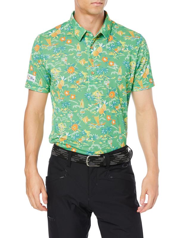 [マンシングウェア] 22年春夏モデル ゴルフ 半袖シャツ サンスクリーン 涼しい SUNSCREEN メンズ