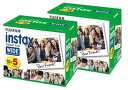インスタントフイルム instax インスタックス ワイド 5P×2 計100枚(2)
