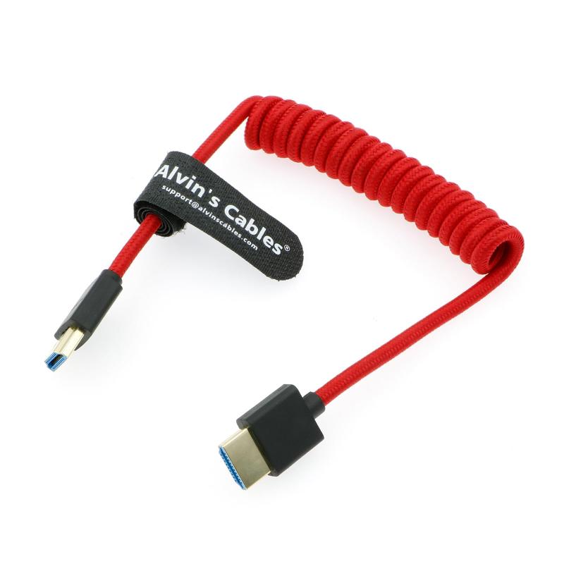 Alvin's Cables 8K 2.1 HDMI֥ ®ΥץԤߥ֥Ǥ for Atomos Ninja-V, Fe...