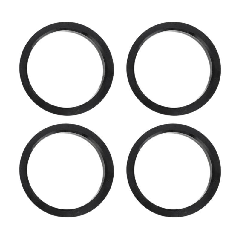 INFINAUTO ハブセントリックリング 65.1mm内径73.1mm外径カーウィールハブリングABSプラスチックブラッ..