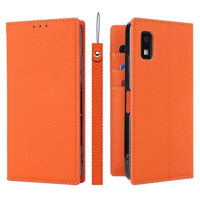 Litchi pattern case for Aquos wish3