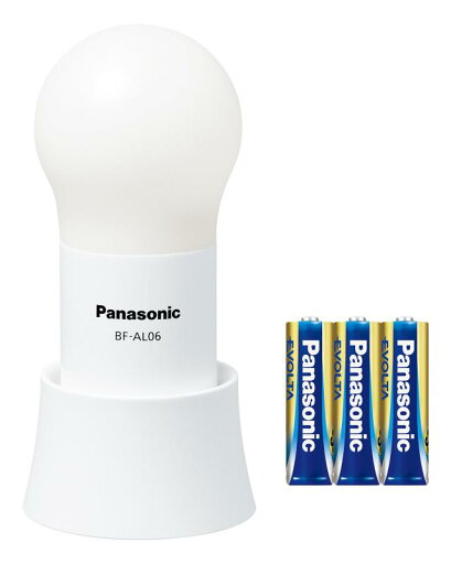 パナソニック LEDランタン 乾電池エボルタ付き 調光・調色タイプ ホワイト BF-AL06K-W パナソニック LEDランタン 乾電池エボルタ付き 調光・調色タイプ ホワイト BF-AL06K-W