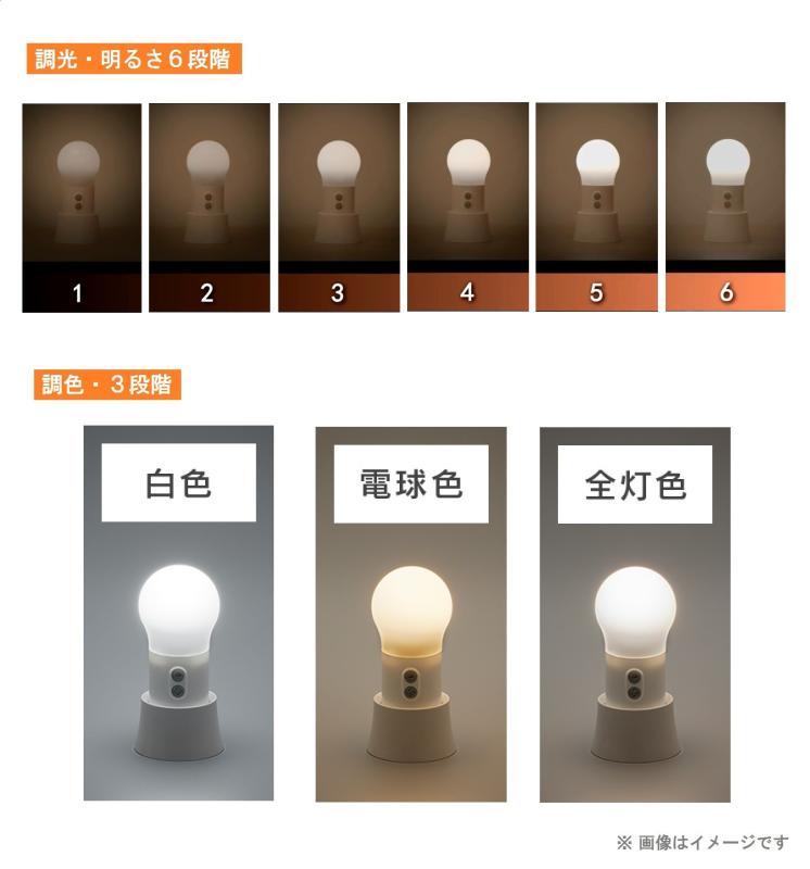 パナソニック LEDランタン 乾電池エボルタ付き 調光・調色タイプ ホワイト BF-AL06K-W
