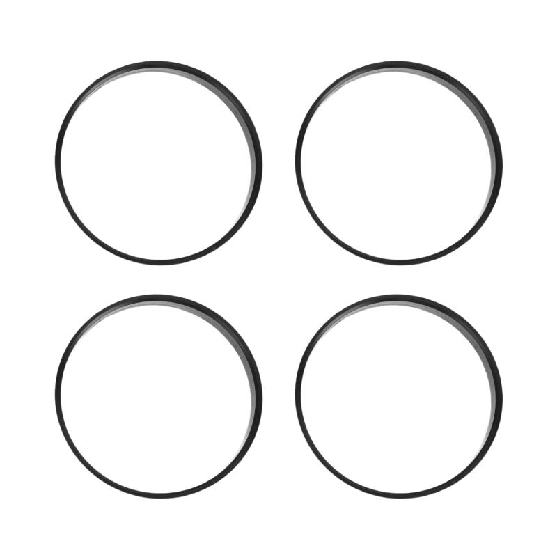 INFINAUTO ハブセントリックリング 72.6mm内径74.1mm外径カーウィールハブリングABSプラスチックブラッ..