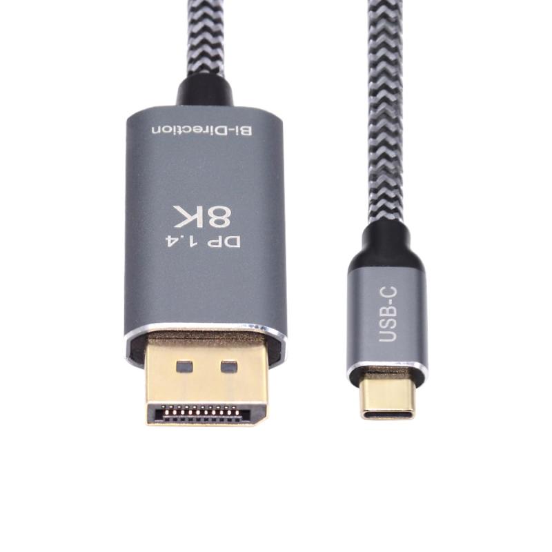 Cablecc USB-C USB 3.1 Type C ソース→ディスプレイ オス 4K モニターケーブル ノートパソコン用 1.8m