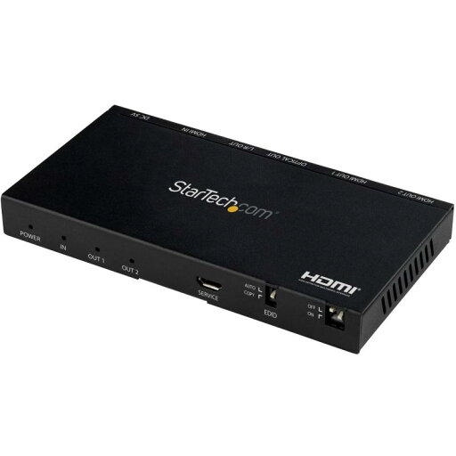 スケーラー付き4K60 HDMIスプリッター。 スケーラー付き4K60 HDMIスプリッター。