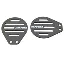 デイトナ(Daytona) バイク用 スロットルボディカバー GB350/S(21)専用 スチール製 左右セット 93870 ツヤ消し黒