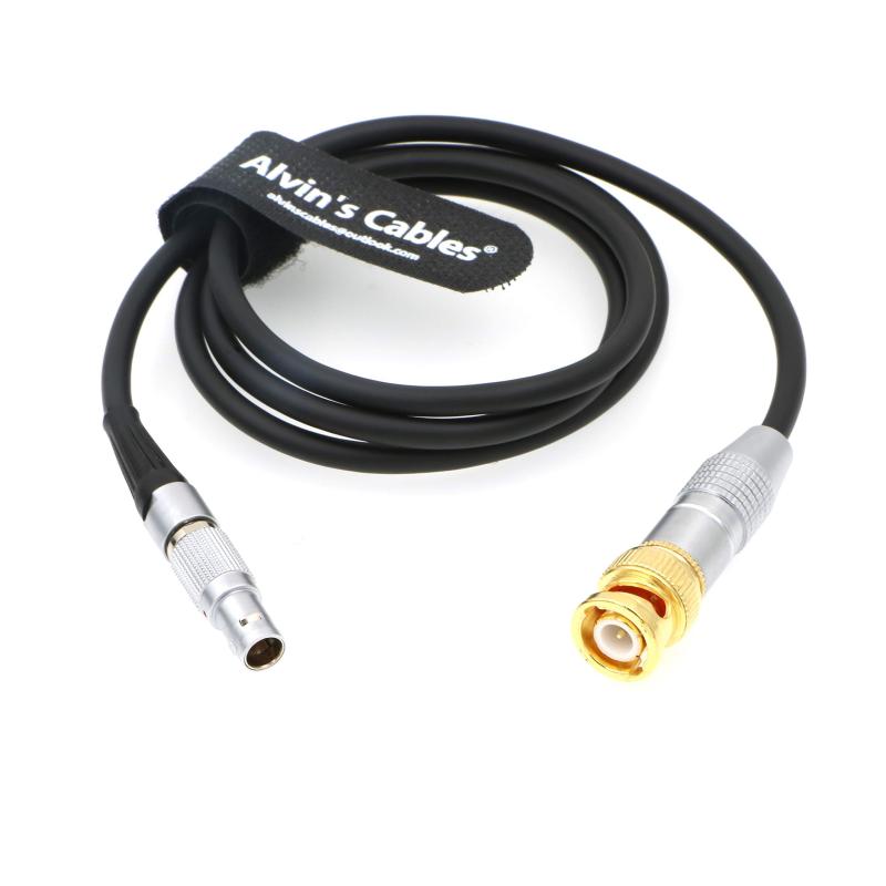 Alvin's Cables Sound Devices ZAXCOM 用の BNC to 5 pin オス ARRI Mini Time Code ケーブル