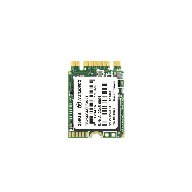トランセンドジャパン 業務用/産業用 組込向け M.2 2230, PCIe Gen3x4/M Key, 3D TLC NAND 高耐久SSD 3年