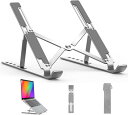 TATAKU ノートパソコンスタンド 折りたたみ式 ノートpcスタンド タブレットスタンド パソコンスタンド 6段階角度調整可能 コンパクト タブレットスタンド...
