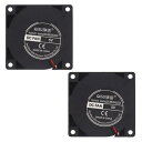 PENGLIN DCブロアファン 2PCS 遠心ファン ブラシレス冷却ファン 静音 油圧ベアリングファン 4cm 40x40x10mm(2)