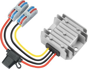 YABOANG DC/DCコンバータ12Vから24V、昇圧コンバータ、DC/DC電圧コンバータ12Vから24V3A 72W MAX 自動車、LEDライト、トラック、計器などの電源トランス