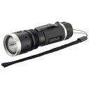オーム電機 OHM LEDトーチライト SOSモールス信号点滅機能付 300lm LHA-SOS431-K 黒(2)
