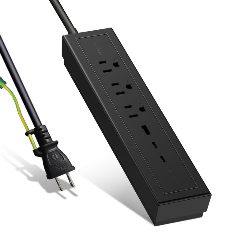 Innfact 73W 1.8m 急速充電延長コード 電源タップ