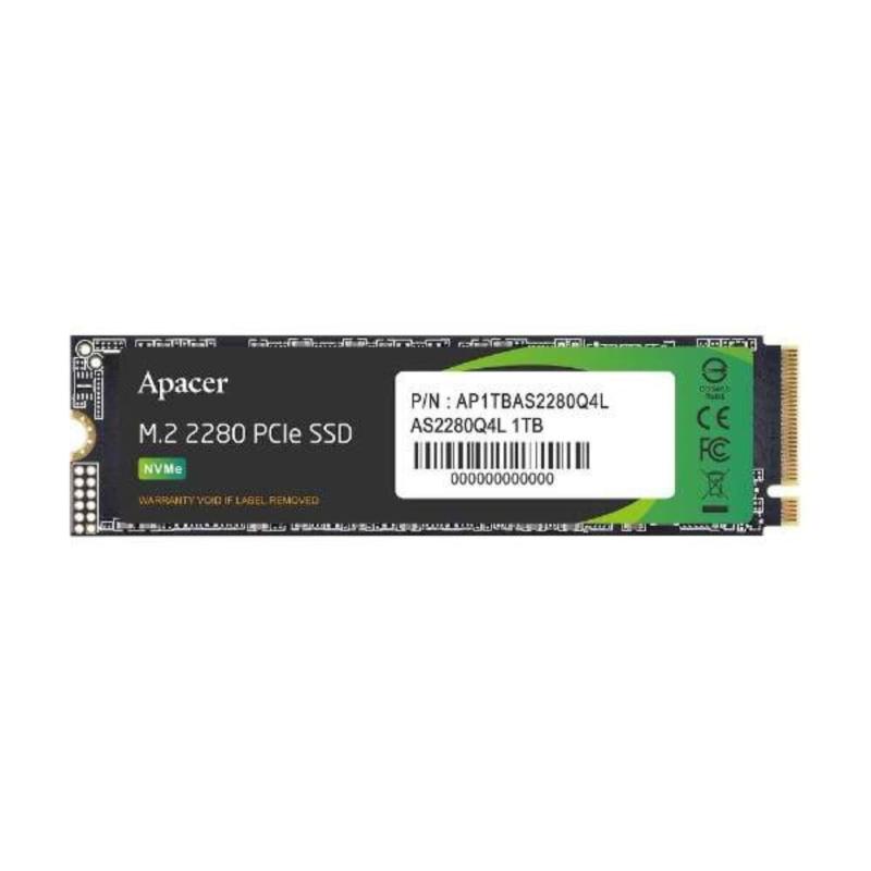 Apacer アペイサー SSD 1TB M.2 PCIe Gen4 x 4 NVMe 最大読込速度 3600MB/s 最大書込速度 3000MB/s AS2280Q4L AP1TBAS2280Q4L-1