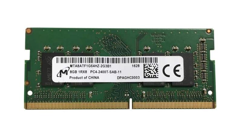 Micron 4GB PC4-19200 DDR4 2400MHz 260ピンSoDimmメモリモジュールMfr P/N MTA4ATF51264HZ-2G3B1