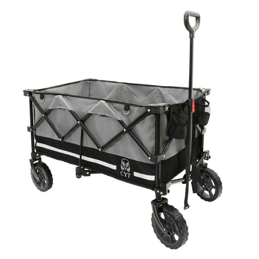 CYT キャリーワゴン 大容量 156L 耐荷重100kg アウトドアワゴン キャリーカート 自立収納 コンパクト キャンプ 釣り 買い物 CYT キャリーワゴン 大容量 156L 耐荷重100kg アウトドアワゴン キャリーカート 自立収納 コンパクト キャンプ 釣り 買い物