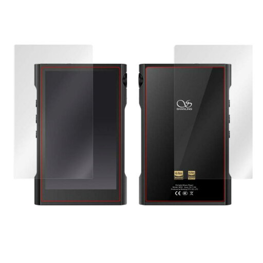 ミヤビックス Shanling M3X 用 日本製 指紋が目立たない 反射防止液晶・背面フィルム OverLay Plus OLSHANLINGM3X/S/12 ミヤビックス Shanling M3X 用 日本製 指紋が目立たない 反射防止液晶・背面フィルム OverLay Plus OLSHANLINGM3X/S/12