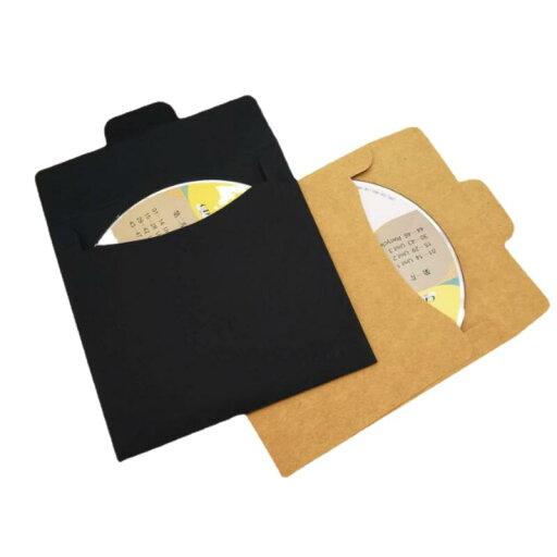 DIZLAS CD DVD ブルーレイ ディスクケース カバー クラフト紙 DIZLAS CD DVD ブルーレイ ディスクケース カバー クラフト紙
