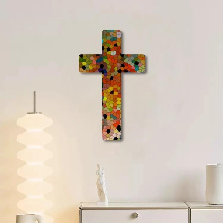 インテリア おしゃれ クロス 壁掛け 絵画 レトロ 装飾品 パターン 吊り モダン 壁 装飾 リビング ルーム