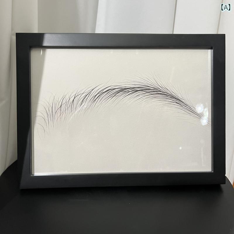 インテリア おしゃれ スケッチ アート 野生の 眉毛の 吊り下げ 絵画 装飾 刺繍 スタジオ 韓国 半 永久 ..