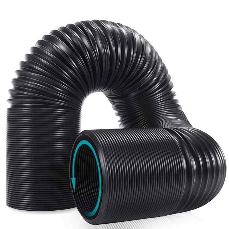 Okryain 空調排気ダクト 左回転 ダクトホース エアコン換気ホース 硬質 空調排気ホース 排気ダクト エアコン用ホース 【インボイス制度登録店】反時計回り