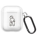 Airpods pro 第三 ケース TPU 男の子 BOY デザイン クリア 透明 韓国 エアーポッズ プロ カバー レディース メンズ お揃い イヤホンケー...