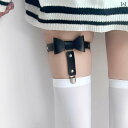 ガーターベルト 普段使い シンプル ヤ ビ スタイル Y2K バタフライ ノット ソックス レッグリング クリップ ショーツ 女性 パンク セクシー JK 太も...