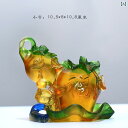 インテリア オブジェ おしゃれ 家庭 リビング ルーム オフィス ビジネス オープニング ホリデーギフトに 祝福と 幸運を もたらす レトロ ガラス ひょうたん...