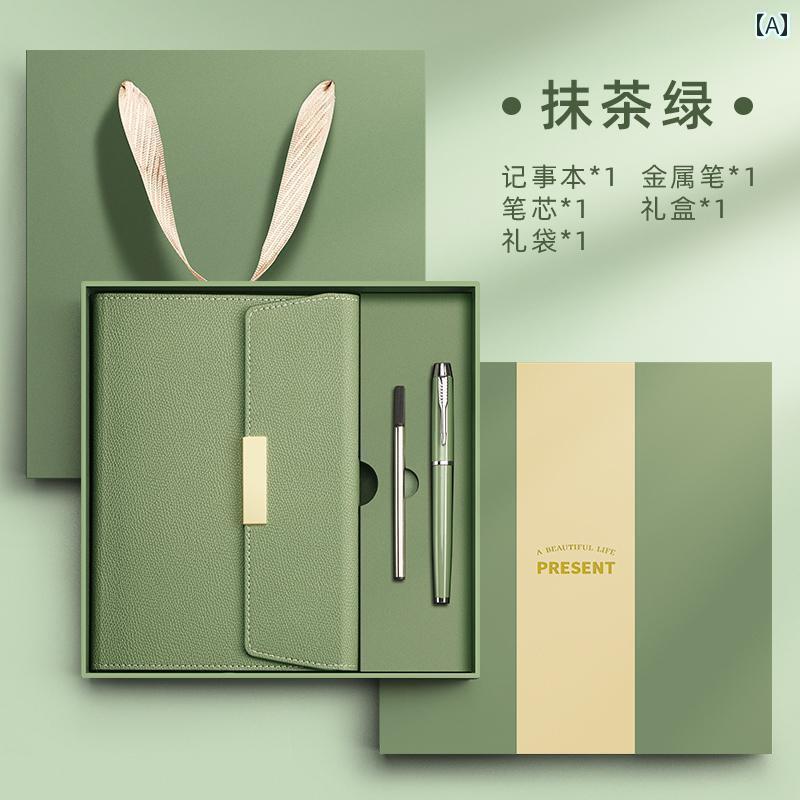 インテリア オブジェ おしゃれ ノート ブック ギフト ボックス セット 2025新 ビジネス ハイエンド ペ..