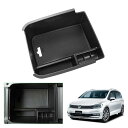 【GAFAT】フォルクスワーゲン トゥーラン 2代目 2016年~2019年 TOURAN Wv 専用 車用収納ボックス 外付コンソールボックス 内装パーツ センターコンソールボックス アームレストボックス ドレスア(2)