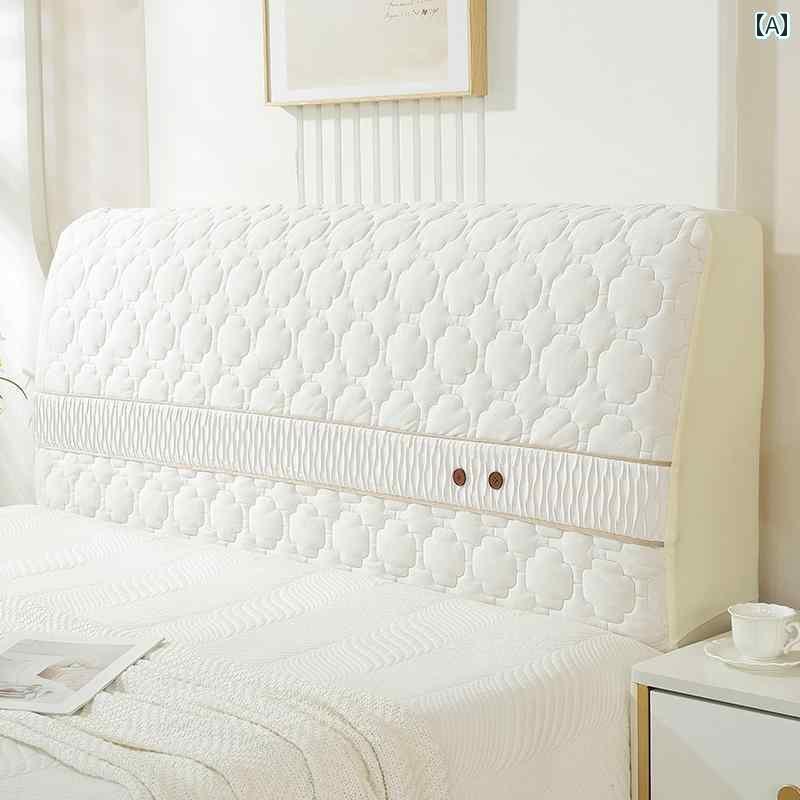 おしゃれ ベット カバー ベッド ヘッド カバー 2025 新 高級 フル キルティング レザー ソフト バック ..