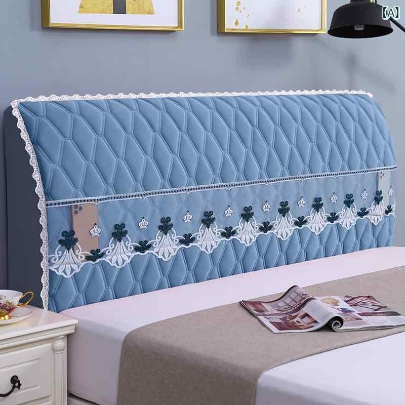 おしゃれ ベット カバー 2024 ベッド ヘッド カバー 厚手 木製 バック ソフト バッグ フル 保護 カバー..