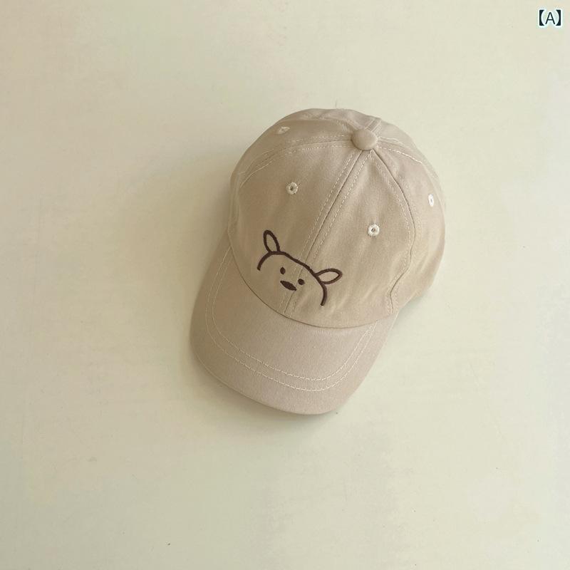 キッズ 幼児 帽子 夏の ベビー 帽子 男の子 薄型 女の子 野球帽 通気性 韓国 子供用 日焼け防止 キャップ