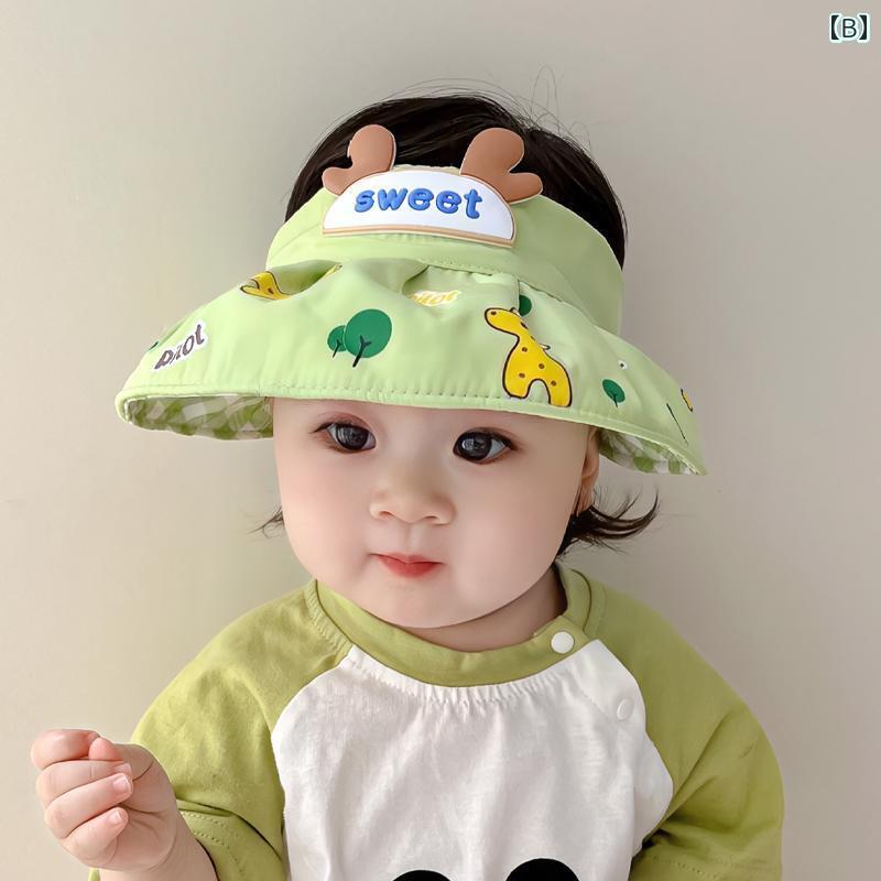 キッズ 幼児 帽子 ベビー サンハット 夏用 トップハット ハット 子供用 ビーチ 幼児用 フィッシャーマン