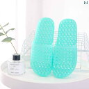 オシャレ サンダル スリッパ レディース メンズ クリスタル スリッパ プラスチック 防臭 家庭用 カップル バス ルーム シャワー 穴 シューズ 入浴用 フラ...