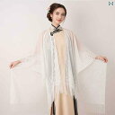 スカーフ オシャレ ニット 2025 春秋 薄手 ショール レディース タッセルな アウターウェア 中国 チャイナ ドレス ホワイトケープ
