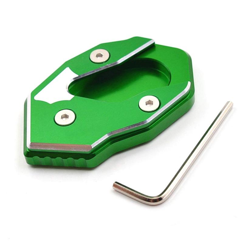 LEDISHUN キックスタンド サイドスタンド スタンドプレートエクステンション アルミ製 適用車種 カワサ..