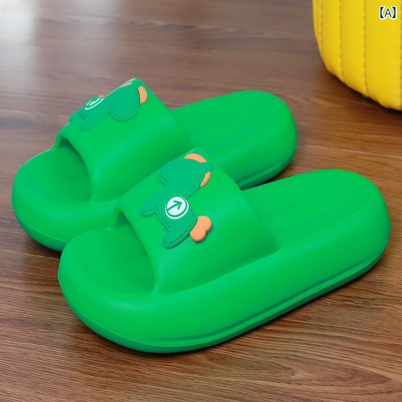 サンダル かわいい 履きやすい 夏用 女性用 スリッパ 男性用 滑り止め カップル 厚底 サンダル 家庭用 ..