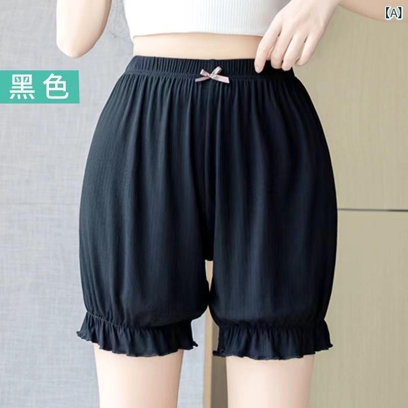 レディース パンツ レディース 屋外 着用の パンプキン 安全 パンツ 露出 防止 レディース 夏用 薄型 太 mm 大きいサイズ カール しない ゆったり ランタン バッド レギンス