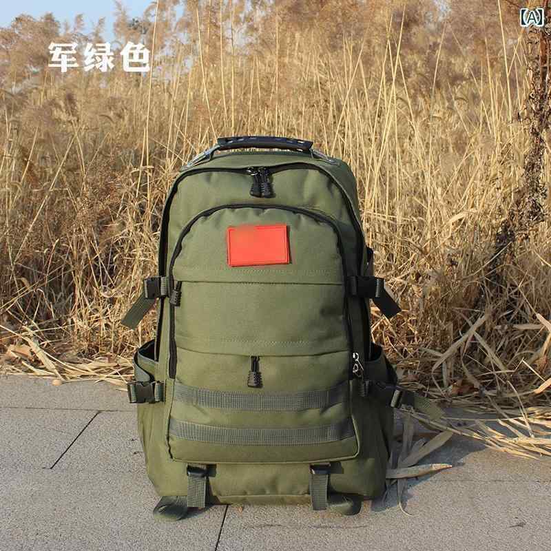 便利 カバン リュック 大容量 迷彩 メンズ バック パック オックスフォード 布 アウトドア スポーツ 登山 バッグ 防水 耐摩耗 旅行 学生