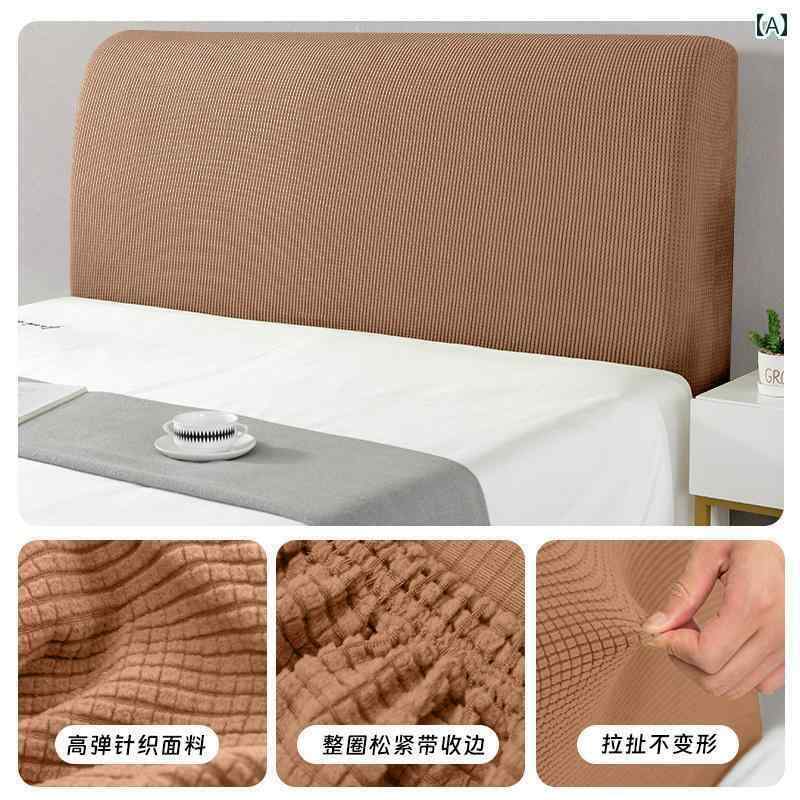 おしゃれ ベット ヘッド カバー 背もたれ クッション ベッド ヘッド カバー 取り外し 可能で 洗える 防塵 猫 引っかき 2025 ユニバーサル 保護